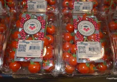 The Original Cherry Tomatoes on the Vine from Del Fresco Pure.