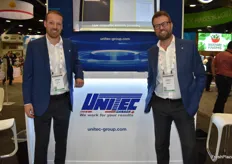Bryden Rempel and Marco Castagnoli with Unitec.