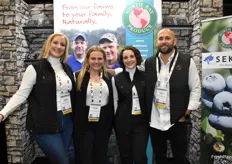Sarah Quackenbush, Mayme Mesa, Jennifer Pulcipher and Freddy Hoflack with North Bay Produce.