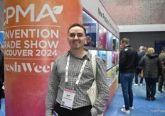 Rob Desson with Fairtrade Canada/USA is attending the trade show.