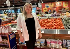 Kristie Bulbeck of Mastronardi Produce. Bulbeck is part of the CPMA’s Passion for Produce (PFP) program.