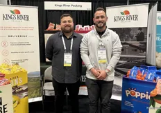 Prescott Leyba and Joel Yeary with Kings River Packing.