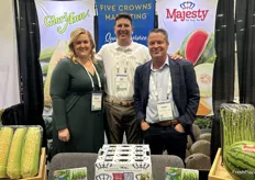 Katie Veenstra, Ray Spinelli, and Daren Van Dyke with Five Crowns Marketing.