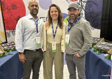 Jyoti Bhogal, Laudan Chaffin and Jaysen Weidner of Berry Fresh.