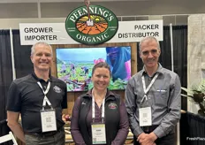 Ekk Pfenning, Jenn Pfenning and Wolfgang Pfenning of Pfenning’s Organic Vegetables.