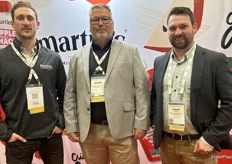 Anthony Martin, Bryan Key and Logan Martin of Martin’s Family Fruit Farm Ltd.