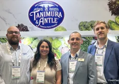 Derrick Davis, Jessica Johnson, Jimmy Garcia and Aaron Flowers with Tanimura & Antle.
