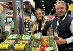 Valerie Terrault and her uncle Daniel Terrault of Gen V, a family-based company from Quebec.