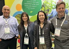 Tommy Padilla, Isabel Valle, Lorraine Ong and Scott Bierwiler of Calavo Growers, Inc.