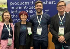 Erin Wright, Rachelle Peters, Tim Watson and Mark Sundin of Avery Family Farms.