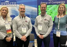 Ippolito Transportation Inc.’s Michele McMillan, Paul Keery, Steve Dimen and Lara Grossman.