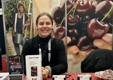Abbey Nyberg of the BC Cherry Association.